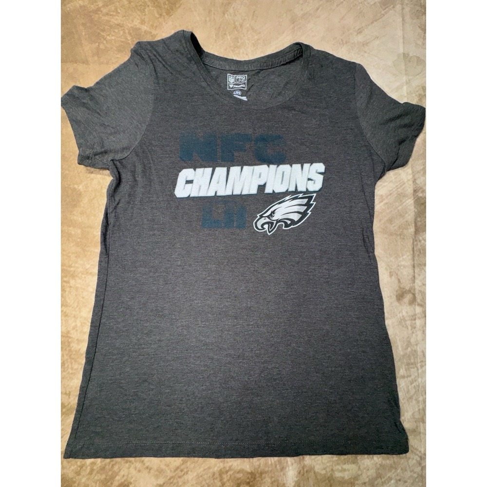 NFL Philadelphia Eagles NFC Champions short sleeve t-shirt Women's Large